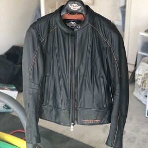 Excellent Condition Harley-Davidson Women’s Med Leather Jacket 105th Anniversary